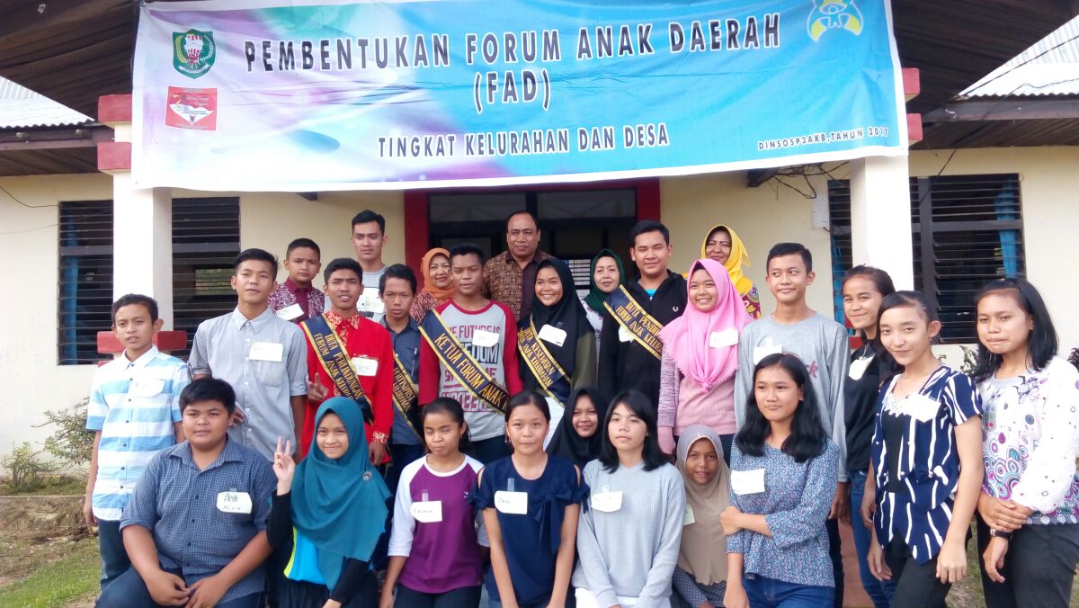 Kelurahan Bunut Kecamatan Kapuas Miliki Forum Anak Daerah