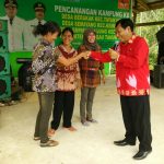 PENCANANGAN KAMPUNG KB DESA BERAKAK KECAMATAN TAYAN HULU