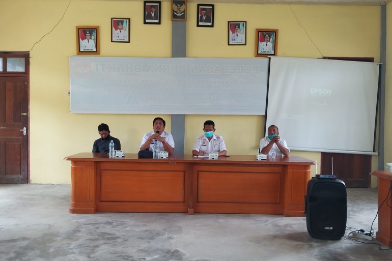 Pelatihan eHDW Kader Pembangunan Manusia (KPM) Cluster III di Kecamatan Sekayam Kabupaten Sanggau
