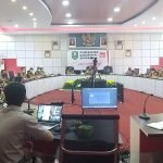 Rakor Percepatan Penyaluran BLT DD Bupati Sanggau Bersama Camat dan 163 Kepala Desa di Wilayah Kab. Sanggau