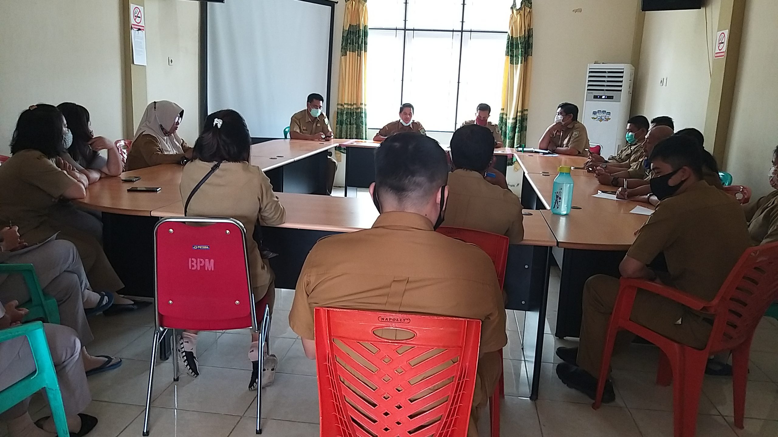 Rapat Rutin Dinas Pemberdayaan Masyarakat dan Pemerintahan Desa Kabupaten Sanggau