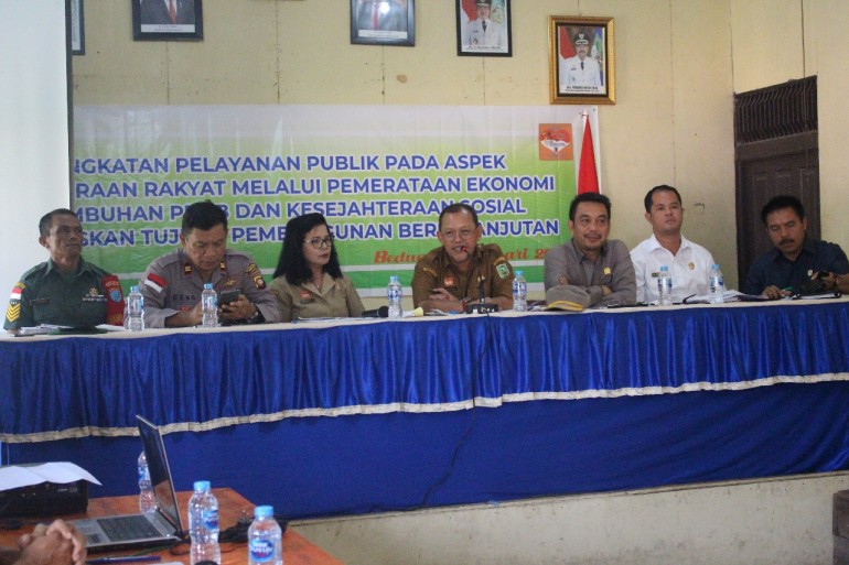 Musrenbang RKPD Kabupaten Sanggau Tahun 2021 di Kecamatan Beduai