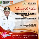 Selamat dan Sukses Atas Pengukuhan Bupati Sanggau Sebagai Koordinator Wilayah Kalimantan Barat