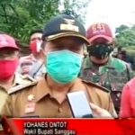 Wakil Bupati Sanggau Tinjau Lokasi Banjir Bandang di Desa Nekan
