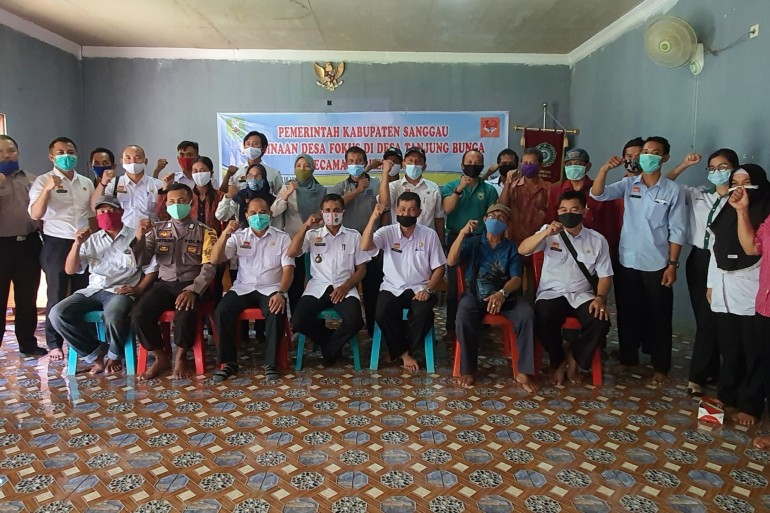 Pelaksanaan Desa Fokus di Desa Tanjung Bunga, Kecamatan Kembayan