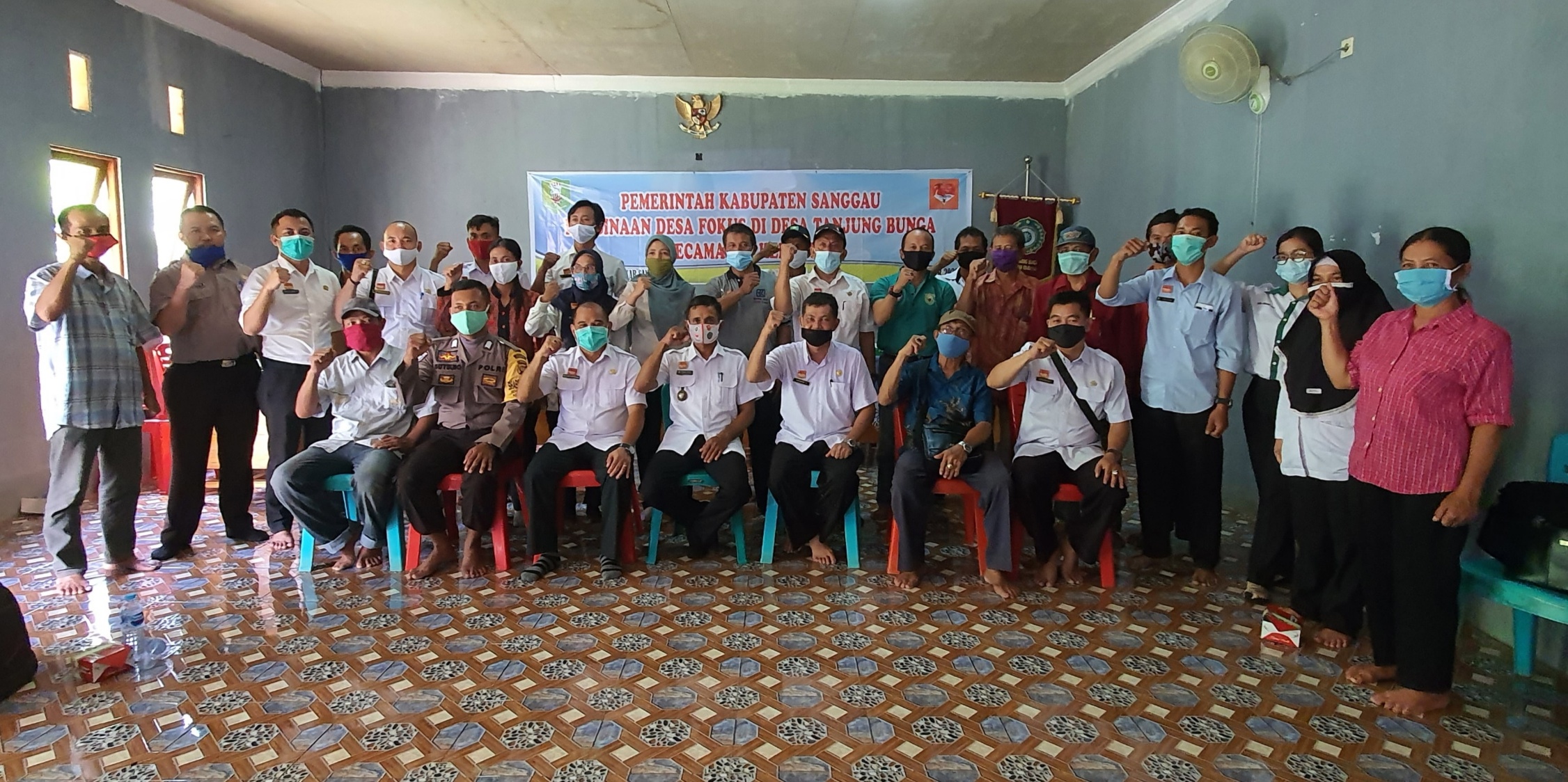 Pelaksanaan Desa Fokus di Desa Tanjung Bunga, Kecamatan Kembayan