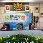 Sekda Sanggau Ikuti Pengukuhan Dewan Pengurus APKASI masa bhakti 2021-2026 Secara Virtual