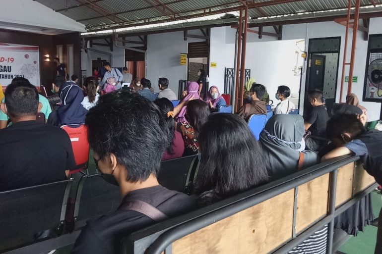 220 Orang Ikuti Vaksinasi Digelar Kejari Sanggau