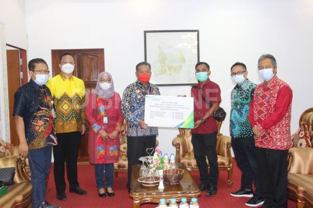 Bupati Sanggau Audiensi Bersama Deputi Direktur BPJS Ketenagakerjaan Kantor Wilayah Kalimantan