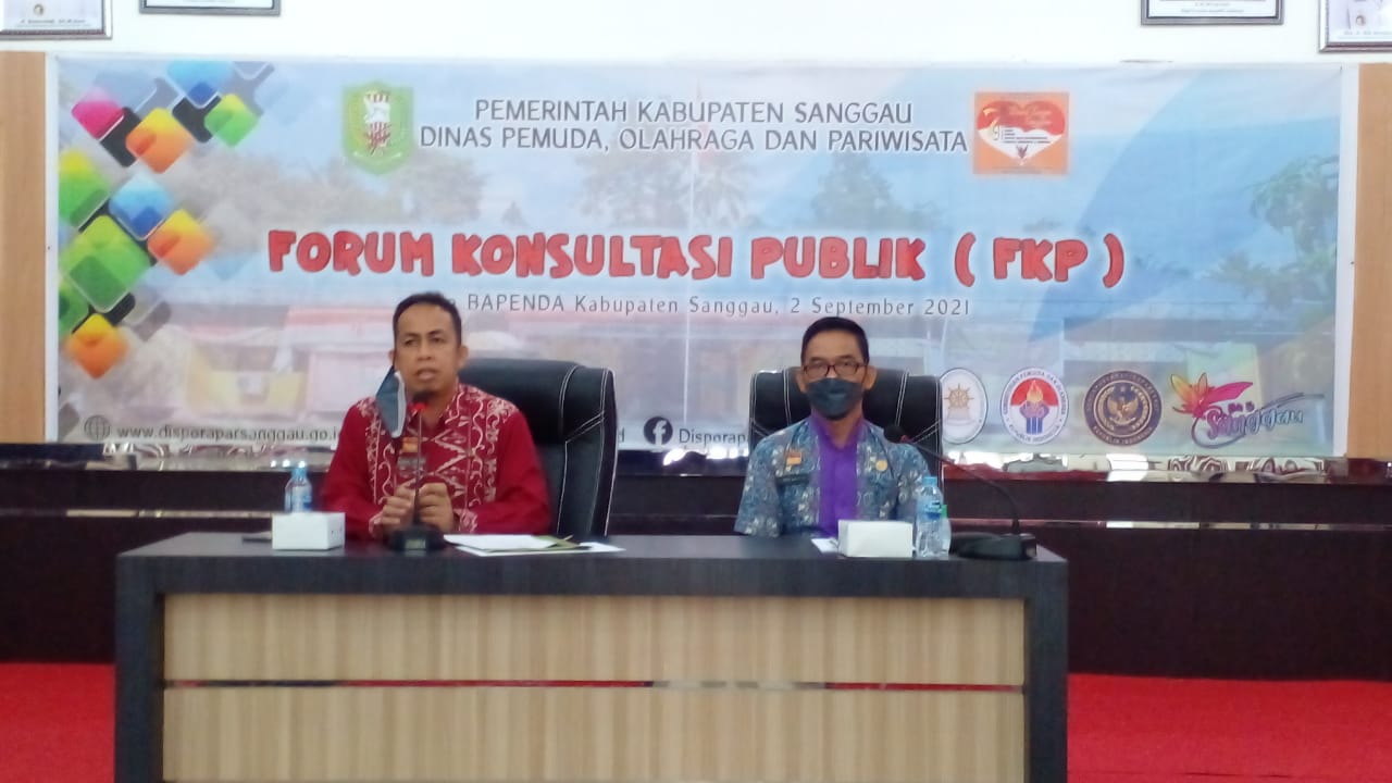 Kegiatan Forum Diskusi Publik - Disporapar Sanggau