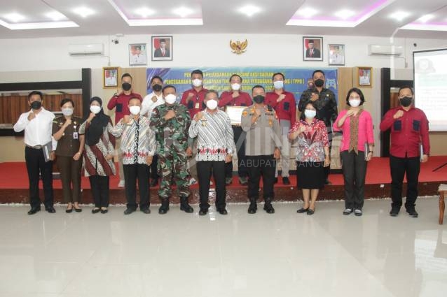 Bupati Sanggau Pimpin Rapat Rencana Aksi Daerah Pencegahan Dan Penanganan TPPO Di Kabupaten Sanggau