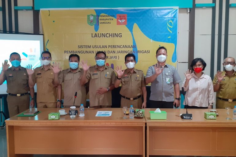 Dinas Bina Marga dan Sumber Daya Air Kabupaten Sanggau me-Launching SUPER JARI – DISBIMASDA