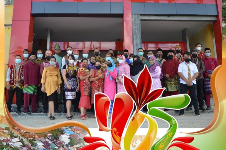Kemeriahan Perayaan HUT Kota Sanggau Ke-405 Di Dinas PCKTRP Kab. Sanggau