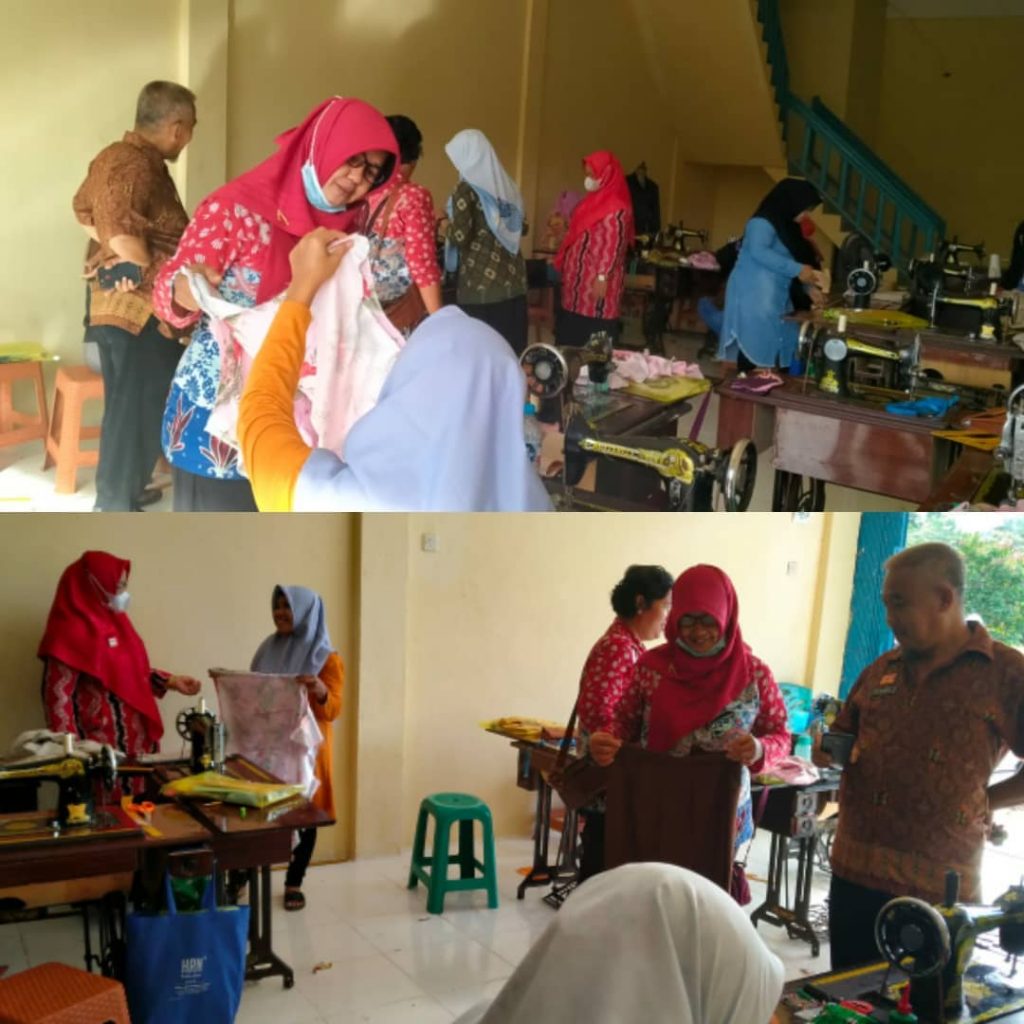 Nakertrans Selenggarakan Pelatihan Menjahit di LPKS Adhi Karya Nakertrans Selenggarakan Pelatihan Menjahit di LPKS Adhi Karya
