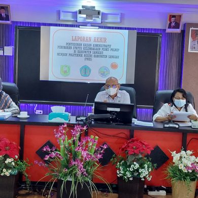 Seminar Akhir Penyusunan Kajian Kelayakan Administratif Perubahan Status Kelembagaan PSDKU Polnep di Kabupaten Sanggau Menjadi Politeknik Negeri Sanggau
