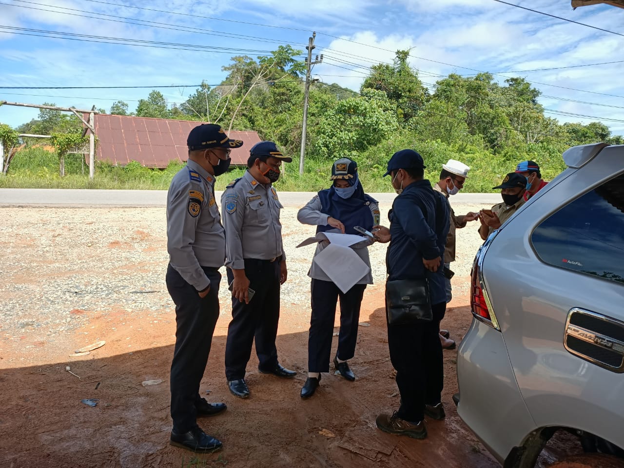 Peninjauan Lapangan Pembangunan SPBU Mini PT.Petro Global Niaga di Desa Pedalaman, Kec.Tayan Hilir – Dinas Perhubungan