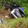 Tabrakan di Parindu, Mobil dan Pick Up Masuk Jurang