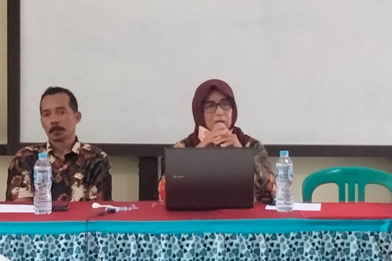 Sosialisasi Penyusunan dan SKP Jabatan Guru di Kecamatan Jangkang, Kabupaten Sanggau