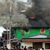 Kantor Desa Dalam Selimbau Kapuas Hulu terbakar