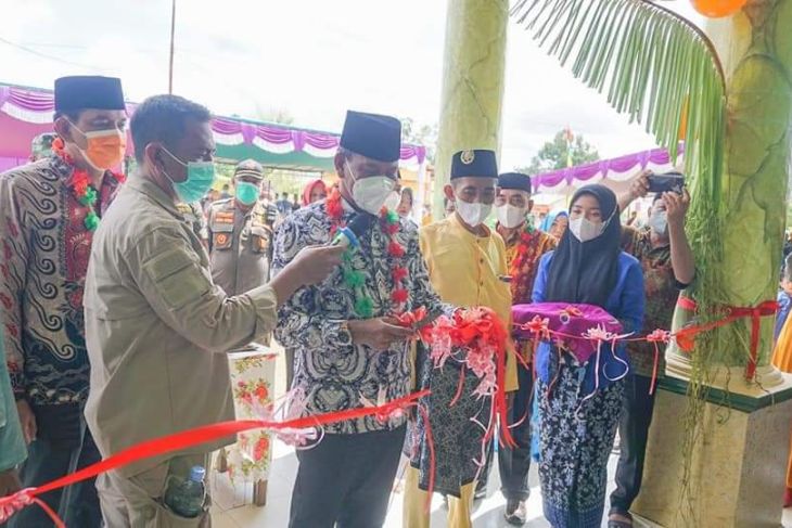Wabup Ketapang resmikan Masjid As-Salam di Desa Jago Bersatu Kecamatan Sandai