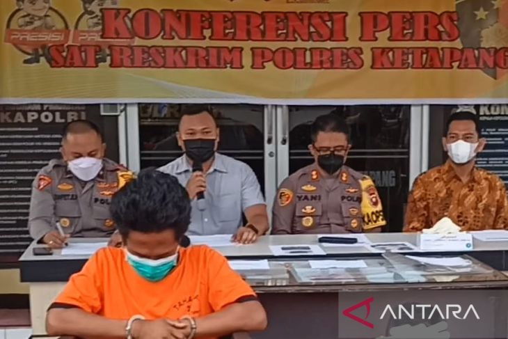 Polres Ketapang tangkap pelaku pencurian yang viral di media sosial
