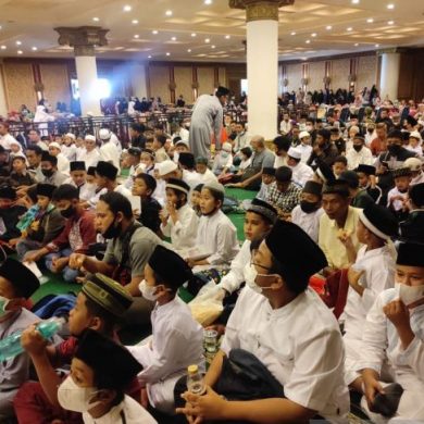 Ribuan santri hadiri Semarak Tarhib Ramadhan di Masjid Raya Mujahidin Pontianak