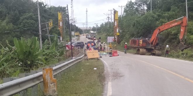 Perbaikan Longsor Jalan Negara di Sanggau Diharapkan Selesai Desember 2022 – Kalimantan Today