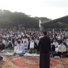 Umat Islam padati areal Masjid Mujahidin Pontianak tunaikan Shalat Idul Fitri