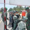 Satgas Pamtas pengamanan pengunjung tempat wisata di Pantai Temajuk