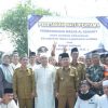 Bupati Sambas letakkan batu pertama Masjid Al-Shanty di Desa Dungun Perapakan