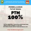 Pembelajaran Tatap Muka (PTM) 100 % Pada Semester I Tahun Pelajaran 2022/2023 di Kabupaten Sanggau
