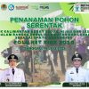 Penanaman Pohon Serentak di Satuan Pendidikan Jenjang SMP se-Kabupaten Sanggau Tahun 2022 (I)