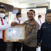 Aipda Syahwanda Anggota Polres Sanggau, Diganjar KPPAD Kalbar Penghargaan Ini