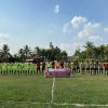 Kadis porapar menghadiri kegiatan pembukaan turnamen sepak bola "PSPH CUP" di Dusun Penyeladi Hilir