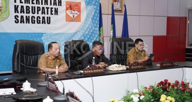 Bupati dan Wakil Bupati Sanggau Mengikuti Rakor Pengendalian Inflasi Daerah Bersama Kemendagri