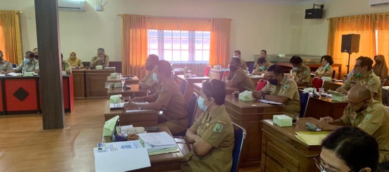 Rapat Koordinasi Penyusunan Dokumen Perencanaan Pembangunan Daerah Kabupaten Sanggau