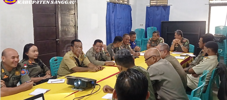 Rapat Koordinasi Trantibum Linmas se- Kabupaten Sanggau – Satuan Polisi Pamong Praja
