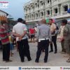 Satpol PP Sanggau melakukan Pengawasan dan Himbauan terhadap Pedagang yang berjualan didalam Taman Arokng Belopa kota sanggau