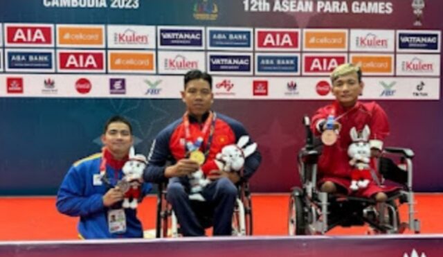 Atlet NPCI Asal Desa Cempedak Tayan Hilir Raih 4 Medali pada Ajang Para Games Asean 2023 di Kamboja