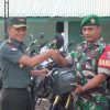 Menhan bantu sepeda motor kepada Babinsa di Sanggau Kalbar