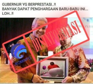 DISINFORMASI] Foto Gubernur Jawa Tengah Bersama Bintang Porno ...