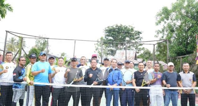 Buka Turnamen Tenis Lapangan Adyaksa Cup 2023, Ini Pesan Bupati Sanggau