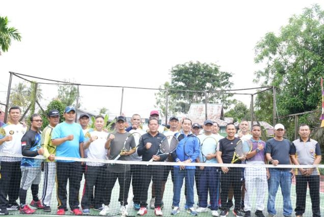 Buka Turnamen Tenis Lapangan Adyaksa Cup 2023, Ini Pesan Bupati Sanggau