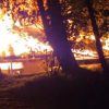 Dilahap si Jago Merah 2 Bangunan Mess Dinas Kehutanan Sanggau Hangus Terbakar