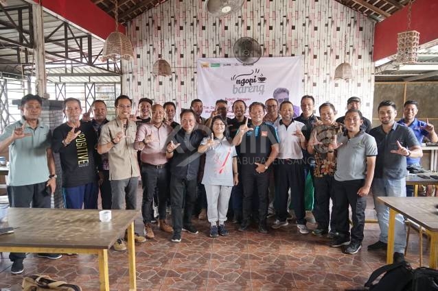 Coffee Morning Bupati Sanggau Bersama Sekretariat Sabang Merah Berdompu