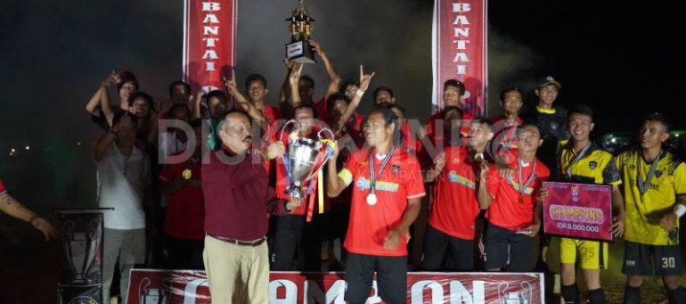 Wakil Bupati Sanggau Tutup Turnamen Bantai Cup Seri I