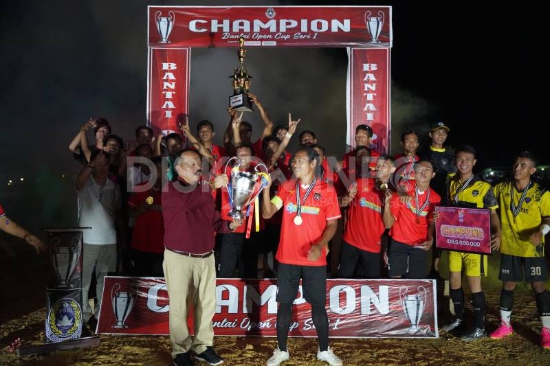 Wakil Bupati Sanggau Tutup Turnamen Bantai Cup Seri I