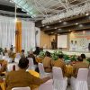 Kadis porapar menghadiri launching djamin dan sidarasalimbah di aula hotel Harvey sanggau – DISPORAPAR