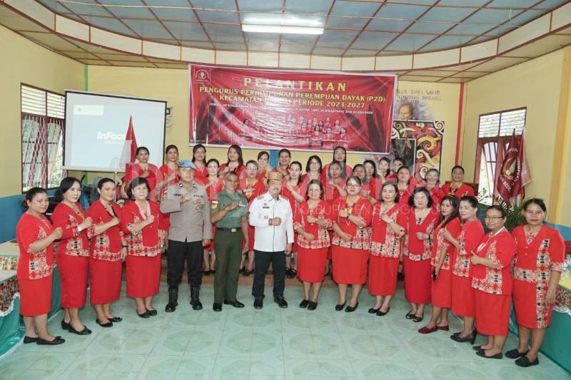 Wakil Bupati Sanggau Hadiri Pelantikan Pengurus P2D Kecamatan Beduai