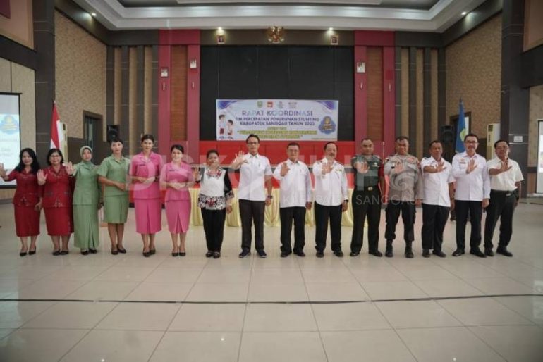 Rakor Tim Percepatan Penurunan Stunting Kabupaten Sanggau 2023